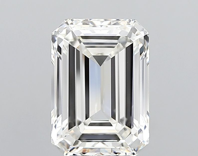 6.71 ct. emerald Lab Grown Diamond front image