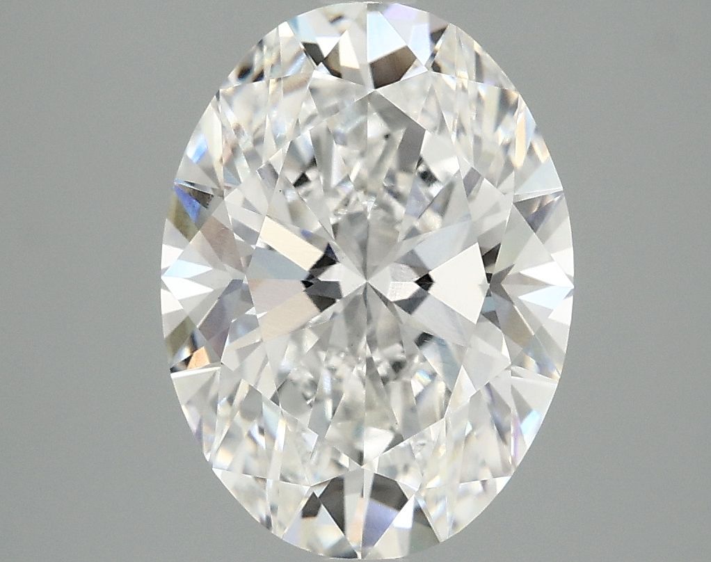 3.80 ct. oval Lab Grown Diamond front image