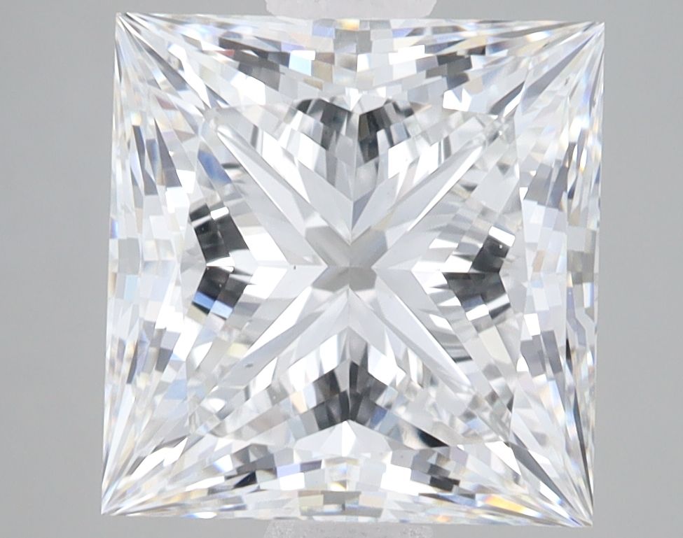 5.06 ct. princess Lab Grown Diamond front image
