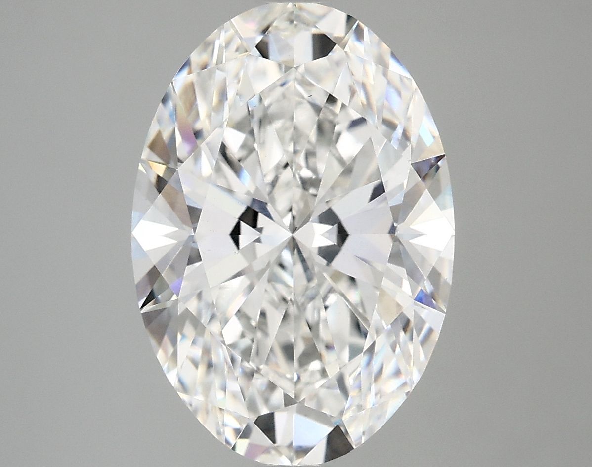 5.09 ct. oval Lab Grown Diamond front image