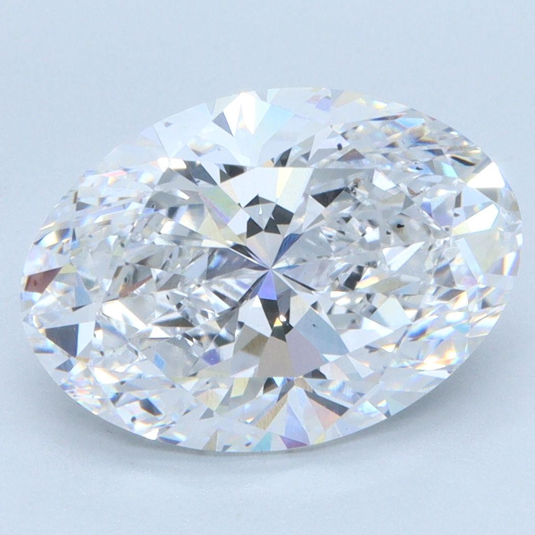3.81 ct. oval Lab Grown Diamond front image