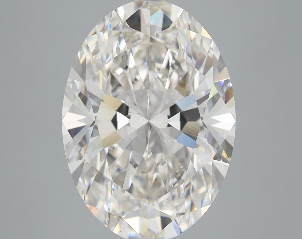 5.22 ct. oval Lab Grown Diamond front image