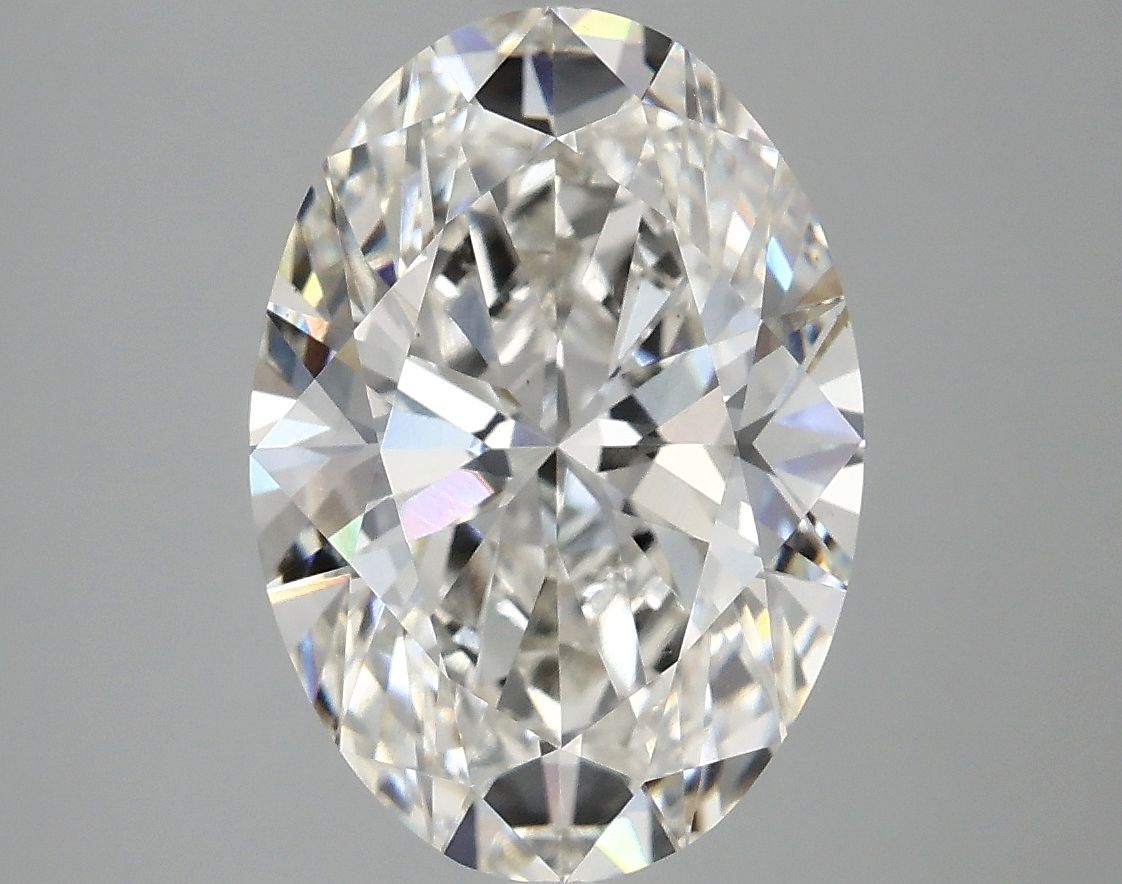 4.10 ct. oval Lab Grown Diamond front image