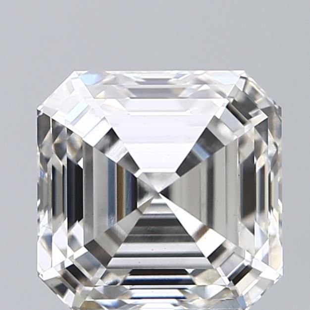 4.11 ct lab-grown Square emerald Diamond