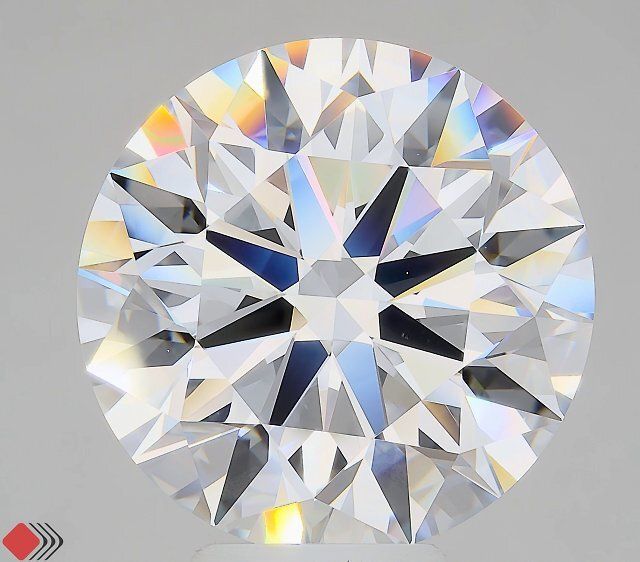 8.02 ct. round Lab Grown Diamond front image