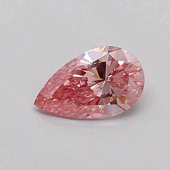 0.32 CT Fancy Vivid Pink PEAR