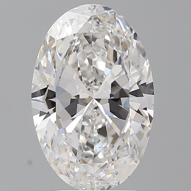 3.56 ct. oval Lab Grown Diamond front image