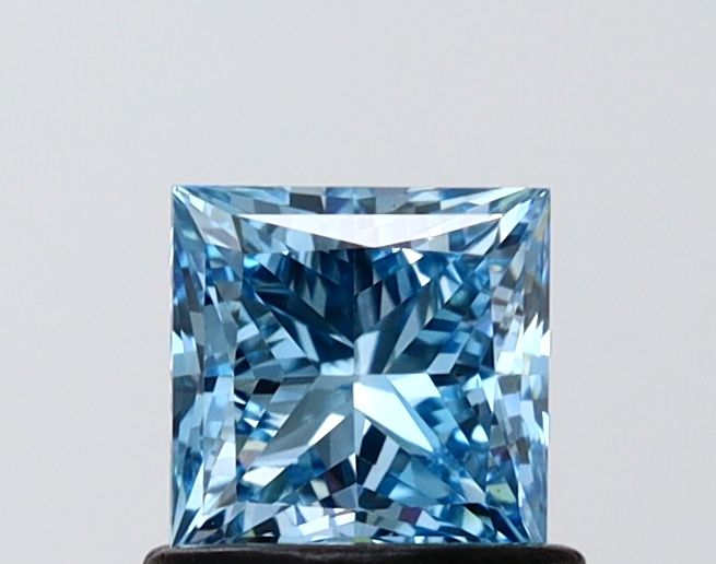 0.83 CT Fancy Vivid Blue PRINCESS