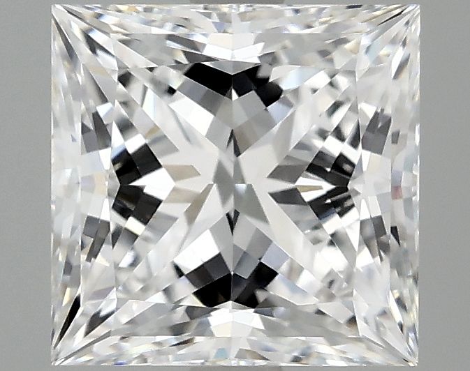 2.82 ct. princess Lab Grown Diamond front image