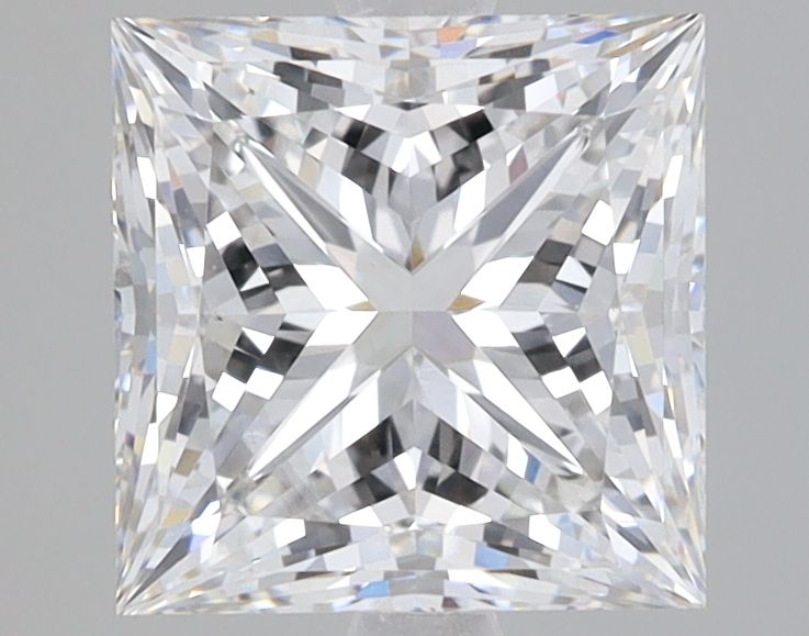2.54 ct. princess Lab Grown Diamond front image