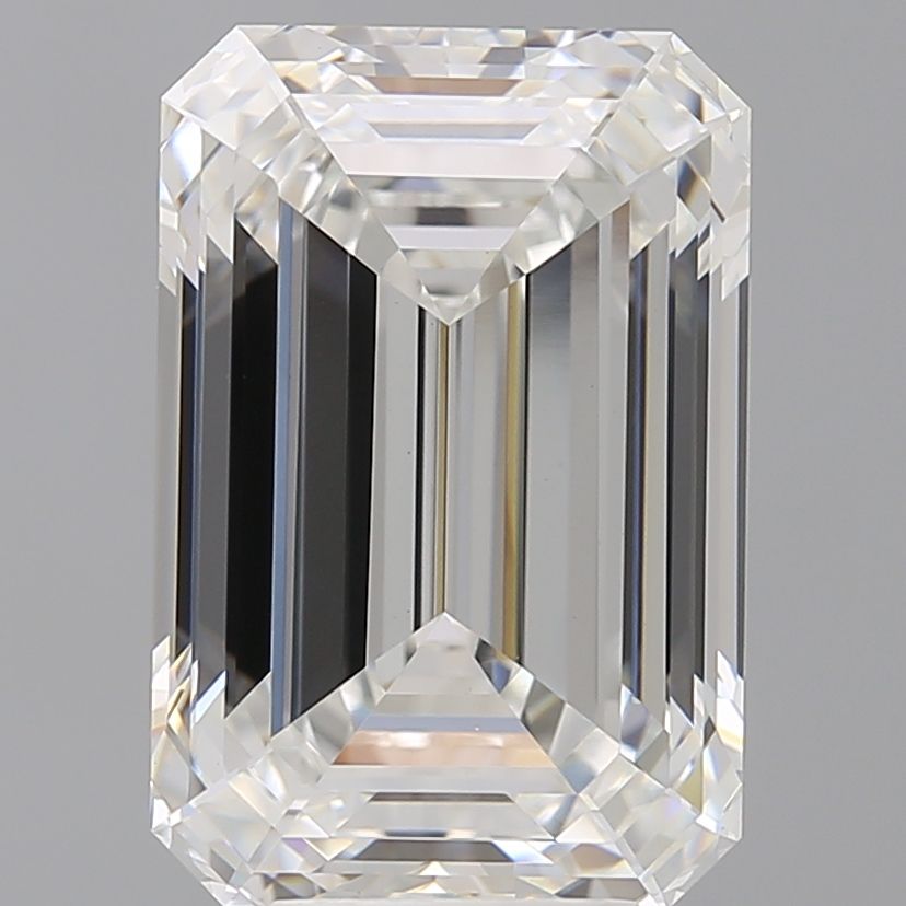7.58 ct. emerald Lab Grown Diamond front image