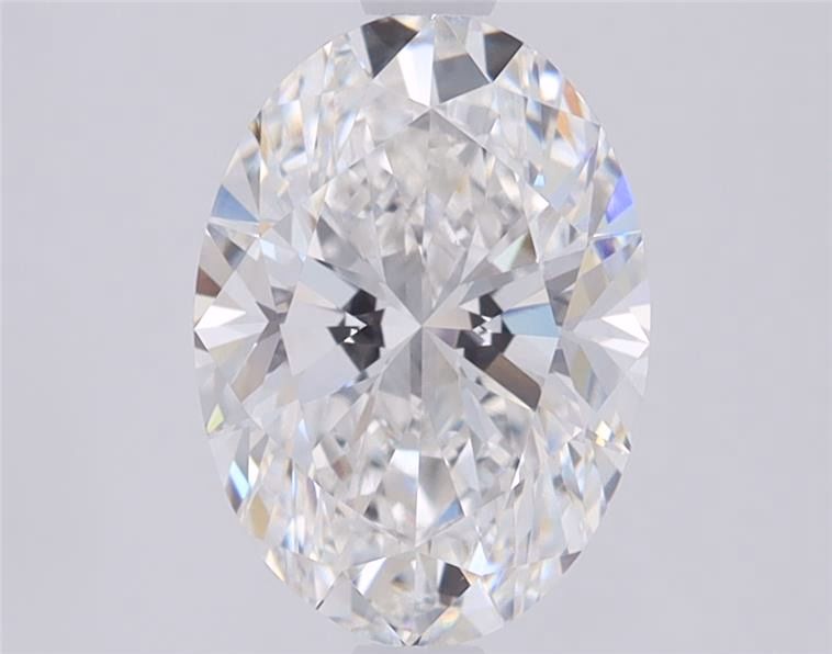1.70 ct. oval Lab Grown Diamond front image