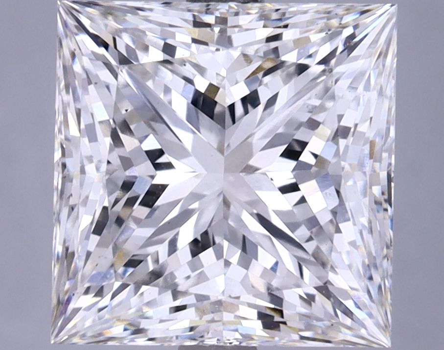 5.20 ct. princess Lab Grown Diamond front image