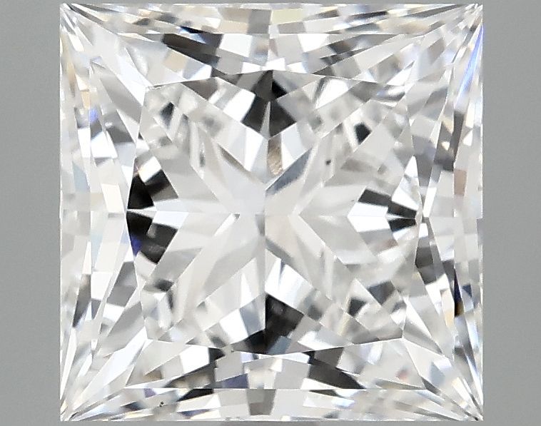 3.93 ct. princess Lab Grown Diamond front image