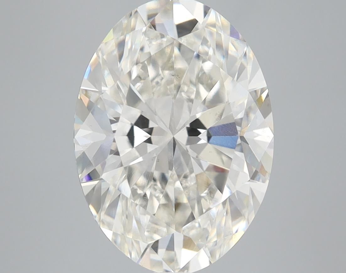 4.02 ct. oval Lab Grown Diamond front image