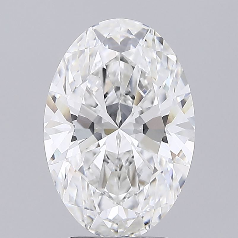3.58 ct. oval Lab Grown Diamond front image