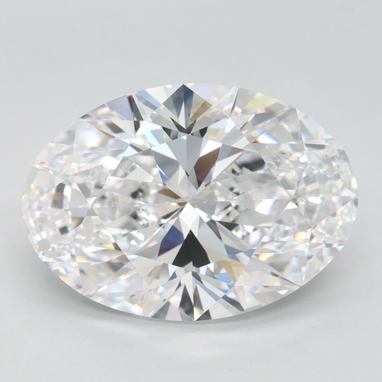 4.02 ct. oval Lab Grown Diamond front image