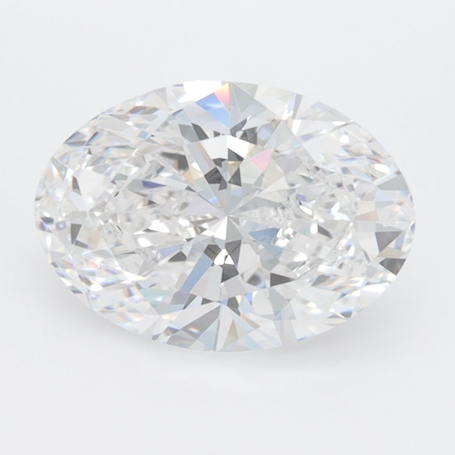 2.10 ct. oval Lab Grown Diamond front image
