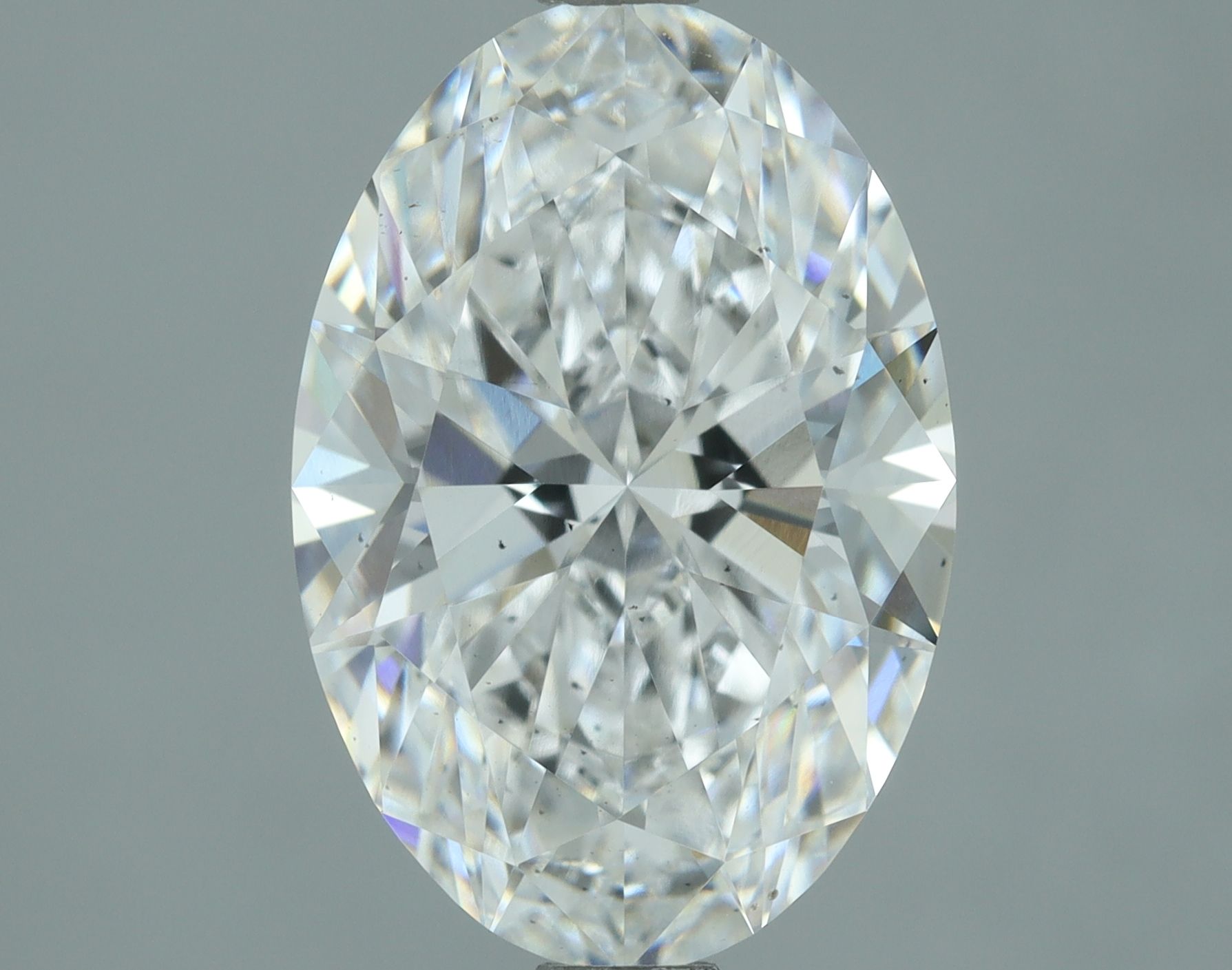 2.85 ct. oval Lab Grown Diamond front image