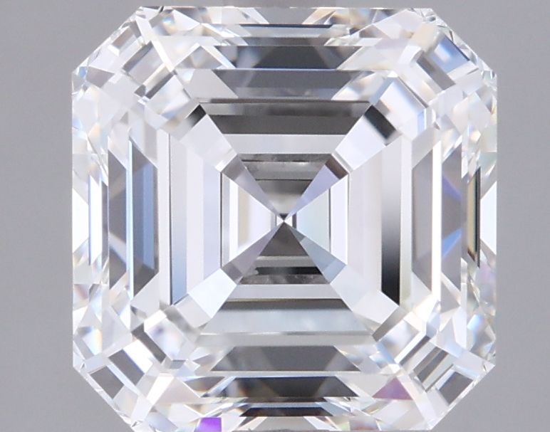 2.45 ct lab-grown Asscher Diamond