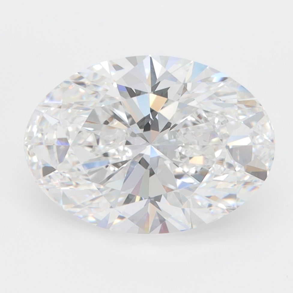 3.01 ct. oval Lab Grown Diamond front image