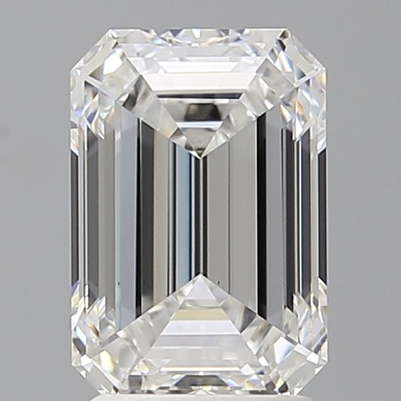 2.54 ct. emerald Lab Grown Diamond front image