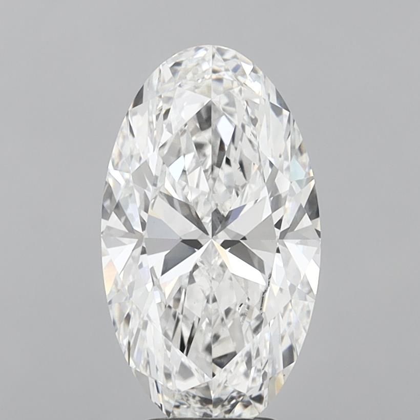 5.04 ct. oval Lab Grown Diamond front image