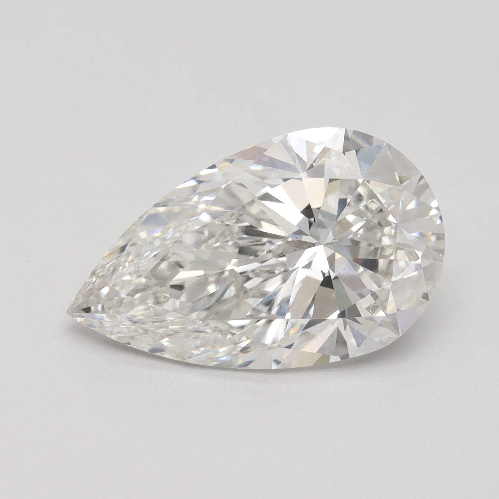 7.07 ct. pear Lab Grown Diamond front image