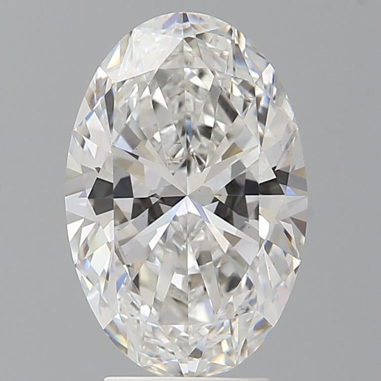4.05 ct. oval Lab Grown Diamond front image