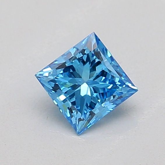 0.28 CT Fancy Vivid Blue PRINCESS
