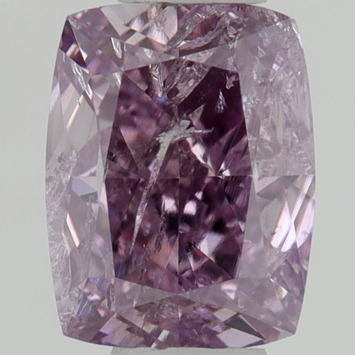 Diament 0.45 ct Fancy Deep Purple Pink/I2