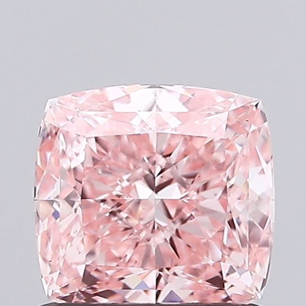 1.04 CT Fancy Vivid Pink CUSHION MODIFIED