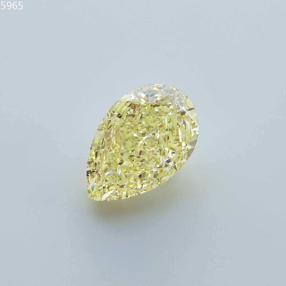 4.01ct Pear diamond