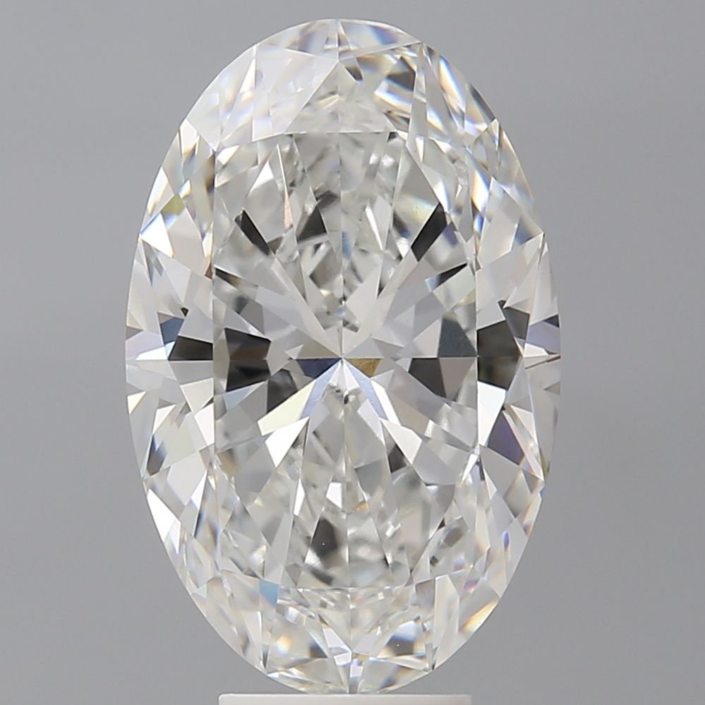6.59 ct. oval Lab Grown Diamond front image
