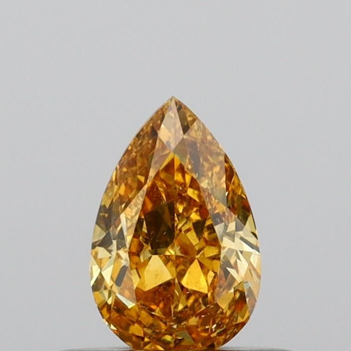 Diament 0.36 ct Fancy Deep Brownish Orangey Yellow/SI2