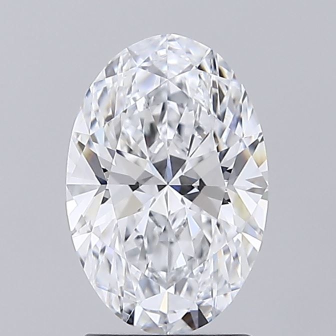 1.76 ct. oval Lab Grown Diamond front image