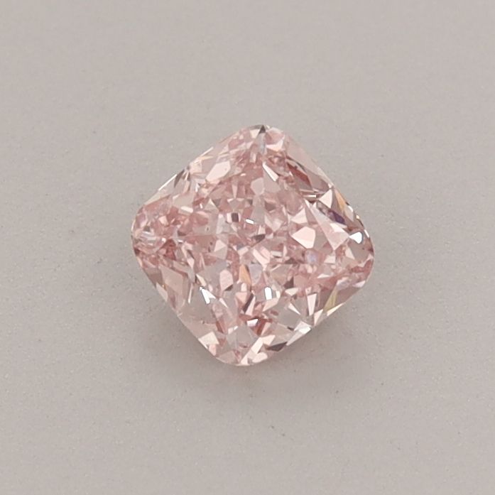 0.36 CT Fancy Vivid Pink CUSHION MODIFIED