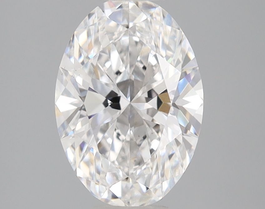 1.57 ct. oval Lab Grown Diamond front image