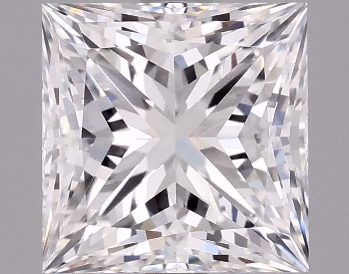 1.36 ct. princess Lab Grown Diamond front image