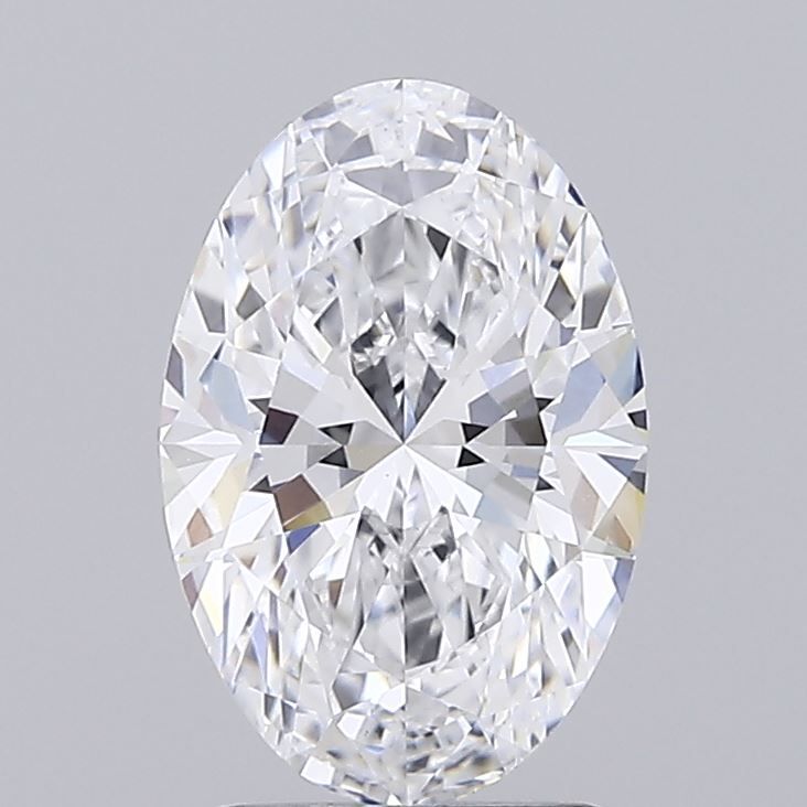 2.00 ct. oval Lab Grown Diamond front image