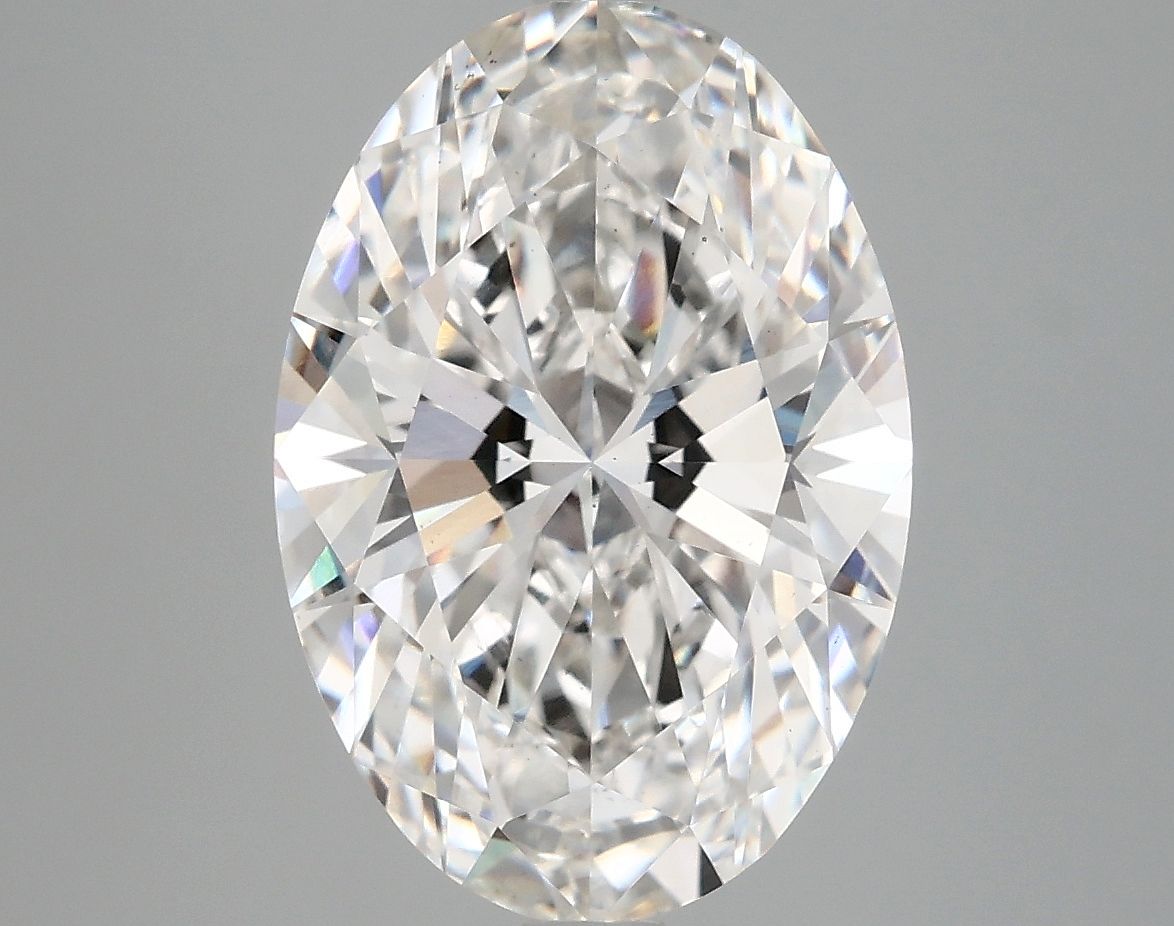 5.04 ct. oval Lab Grown Diamond front image