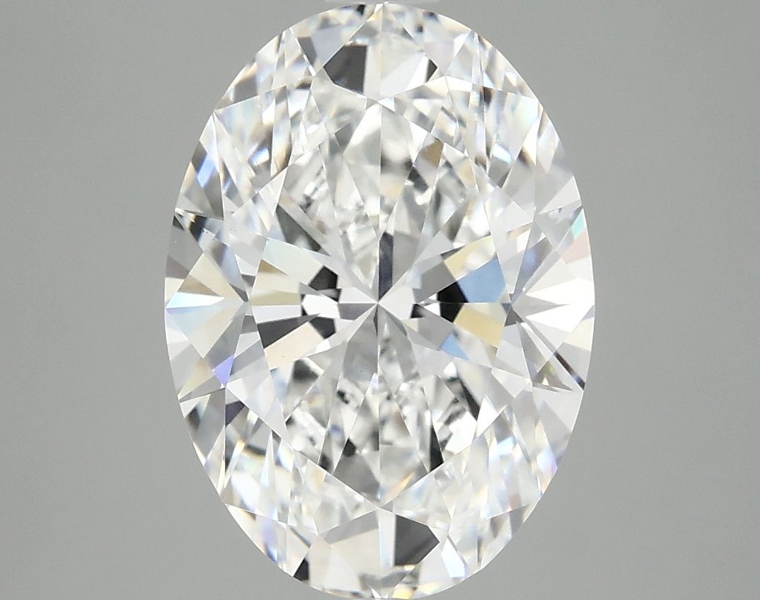 3.92 ct. oval Lab Grown Diamond front image