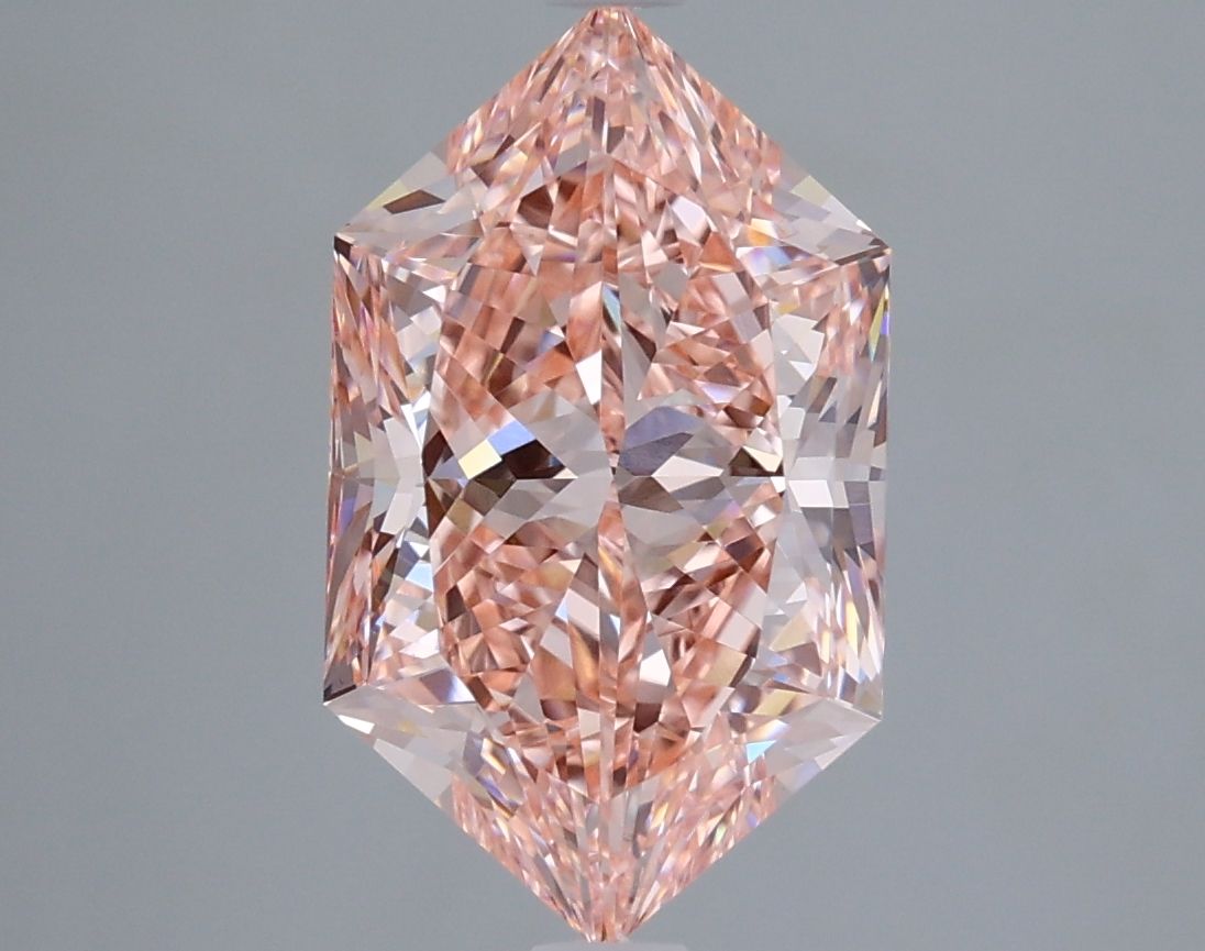 3.34 ct lab-grown Hexagonal Diamond