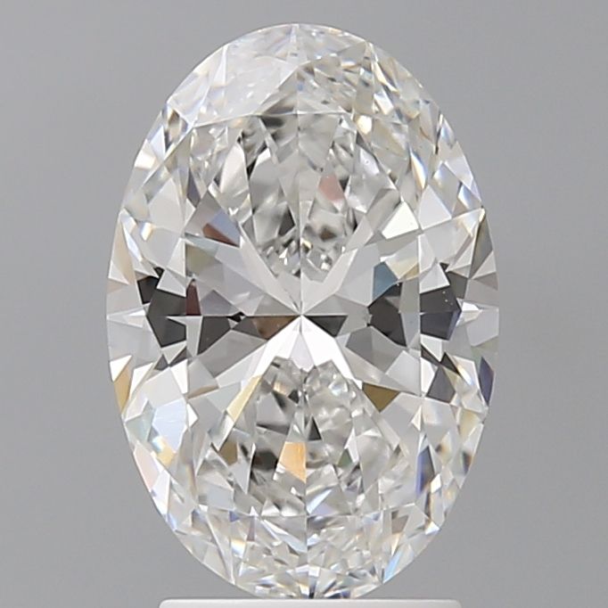 2.60 ct. oval Lab Grown Diamond front image