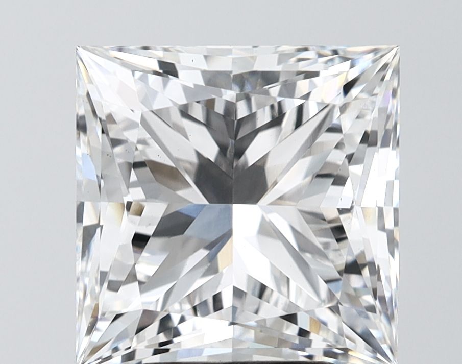 5.04 ct. princess Lab Grown Diamond front image