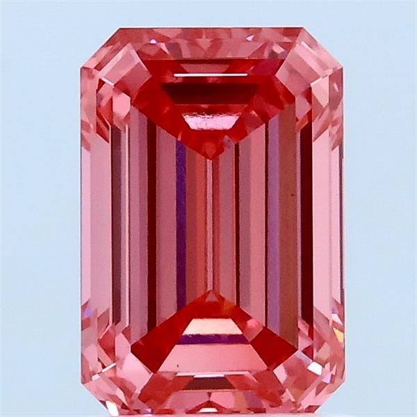 1.55 CT Fancy Vivid Pink EMERALD