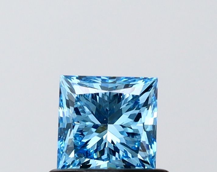 0.72 CT Fancy Vivid Blue PRINCESS