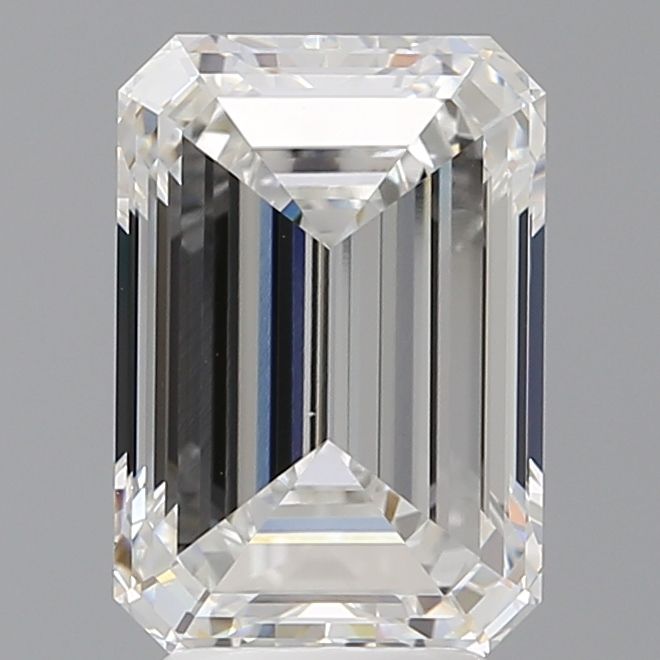 4.08 ct. emerald Lab Grown Diamond front image