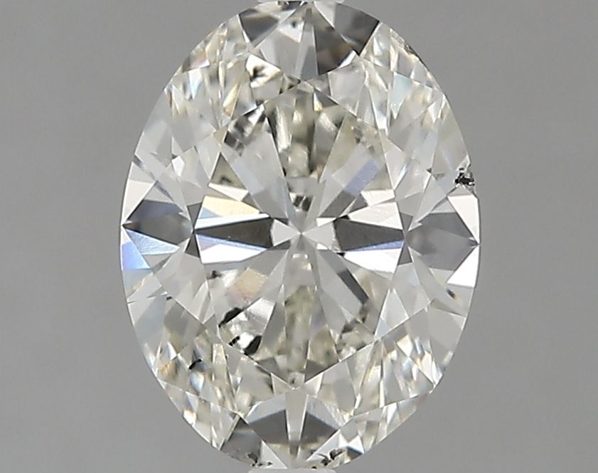 2.01 ct. oval Lab Grown Diamond front image