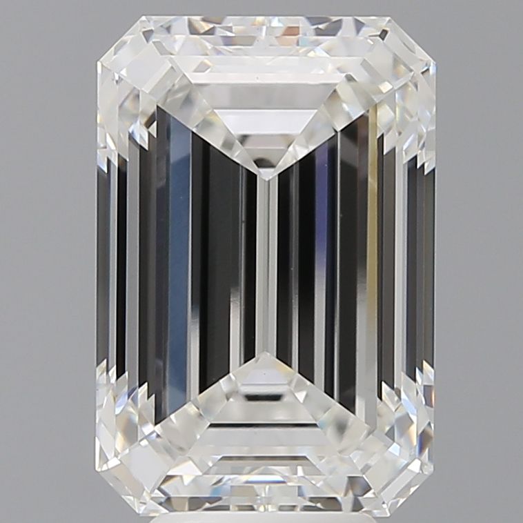 6.58 ct. emerald Lab Grown Diamond front image